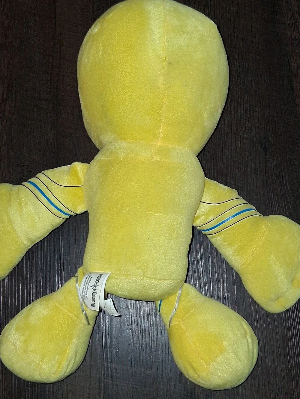 Yellow Power Hero Plush Toy - Kids Plush Action Figure